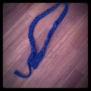 DIESEL wool polyester mini scarf